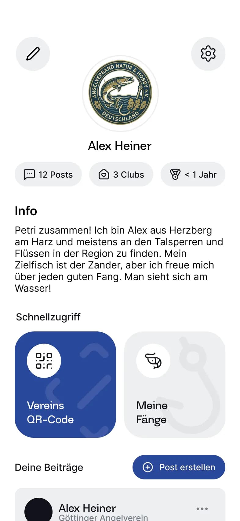 JetztAngeln App-Vorschau - Angelverein digitalisieren